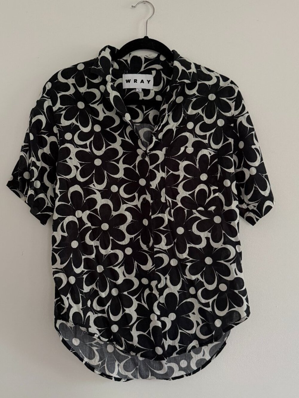 WRAY Short Sleeve Button Down Hawaiian Shirt